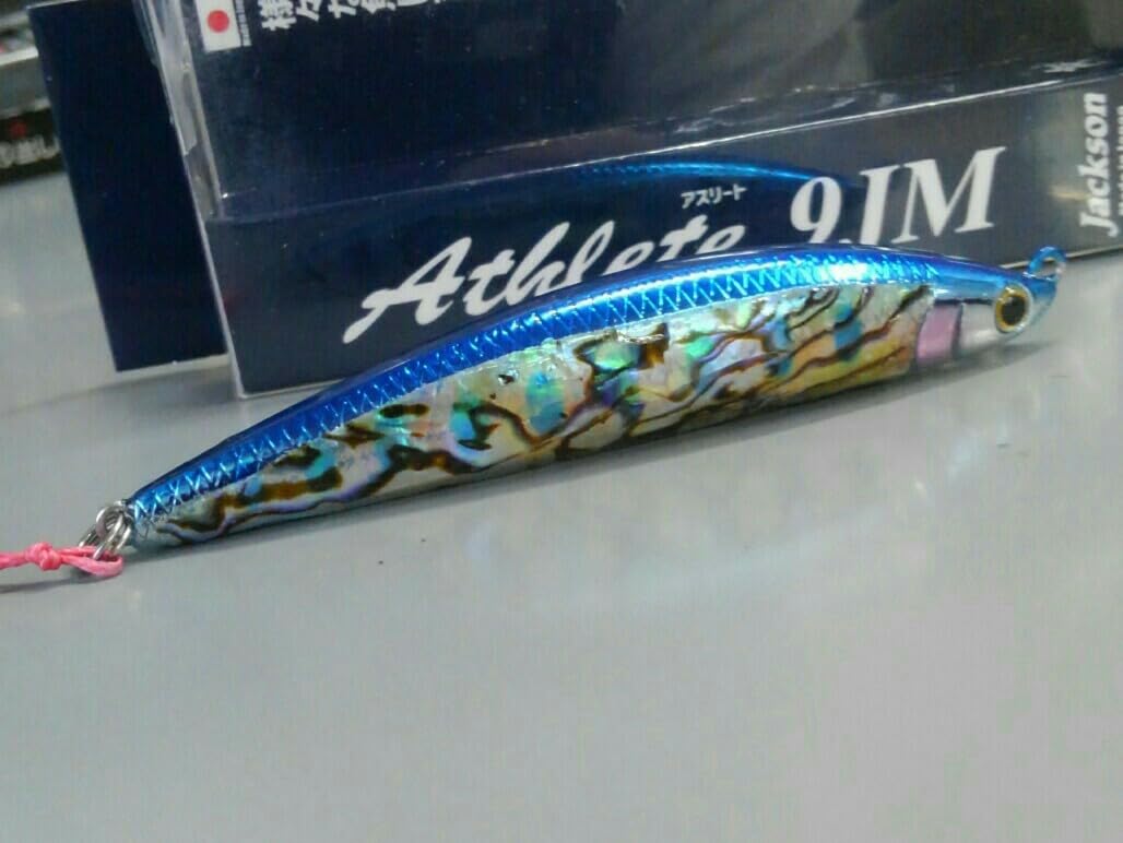 Amazon.co.jp: ジャクソン アスリート9JM シェル貼り加工 90mm33g Amazon.co.jp: ジャクソン アスリート9JM シェル貼り加工 90mm33g